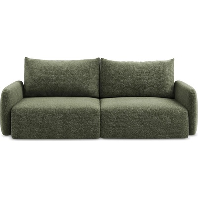 makamii Зелен разтегателен диван с място за съхранение 238 cm Kalena - Makamii (KALENA_3SF_38_P1_C6)