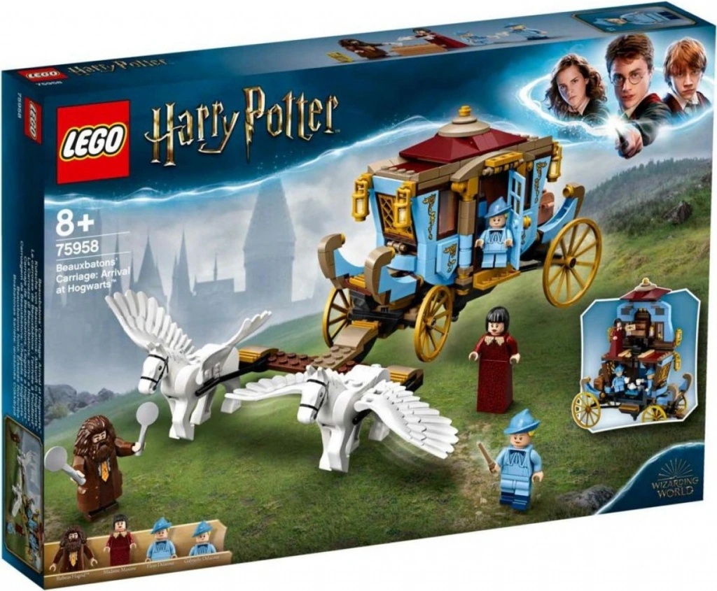 ♡KC♡ LEGO® Harry Potter™ 75958 Kočár z Krásnohůlek: Příjezd do Bradavic