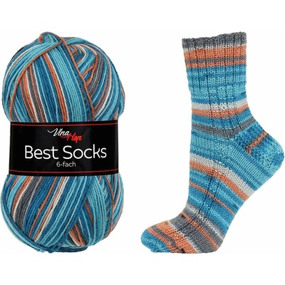 Vlna Hep Best Socks 6-fach 7379