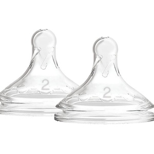 Dr. Brown's Биберони за шишета Dr. Brown's Wide-Neck Options+, 2 броя, 3м. + (72239317488) - ozone
