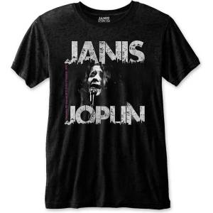 Janis Joplin Shea '70 Black L Риза (JOPECOTS01MB03)