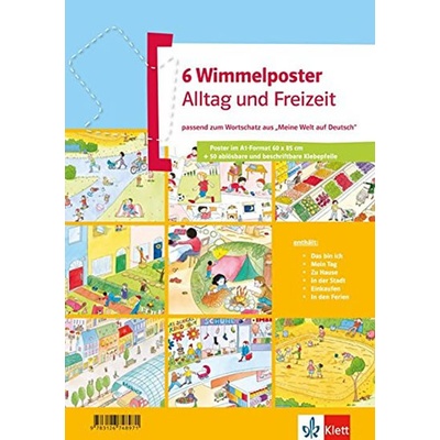 Plakate mit Wimmelbildern 2: Alltag und Freizeit