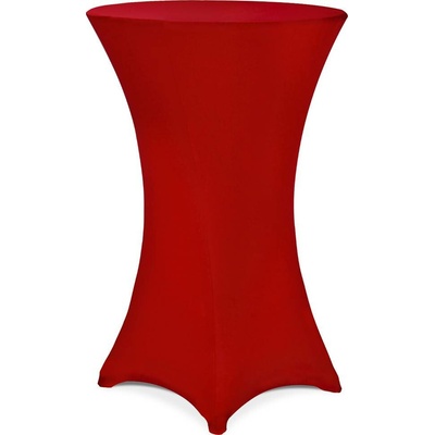 Detex Potah na barový stůl Ø80cm bordový