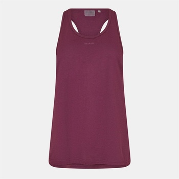 USA Pro Classic Racer Back Sports Tank Womens - Dark Cherry