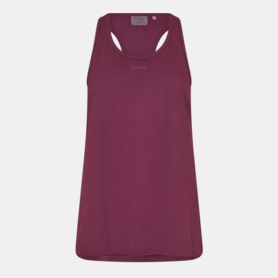 USA Pro Classic Racer Back Sports Tank Womens - Dark Cherry