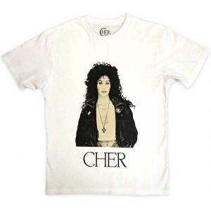 Cher Leather Jacket White L Риза (CHERTS03MW03)