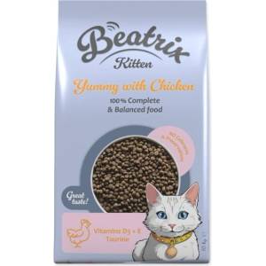 BEATRIX Храна Beatrix Kitten с пилешко месо 10кг (773-854544)