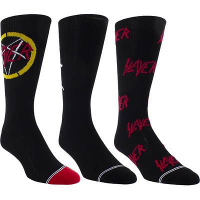 Чорапи (комплект от 3 чифта) slayer - volume crew - black - perri´s socks - sla370-001