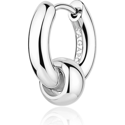 S'Agapõ Stylolvá single kruhová náušnice 2v1 Rogue SRG32