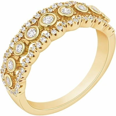 Eppi Romantický prsten s diamanty Daan R42981