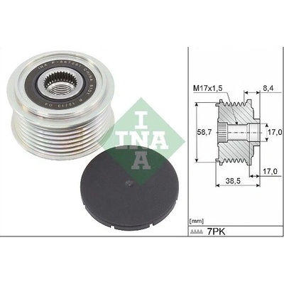 Předstihová spojka Schaeffler INA 535 0318 10