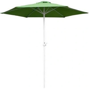 HAPPY GREEN Slunečník s kličkou 230 cm LIGHT GREEN
