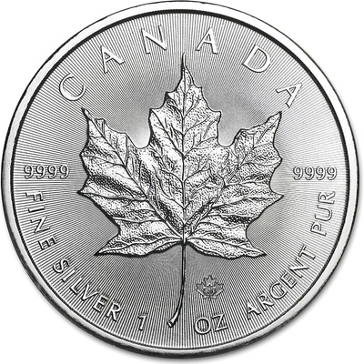 Royal Canadian Mint Strieborná minca Canadian Maple Leaf 2020 1 oz