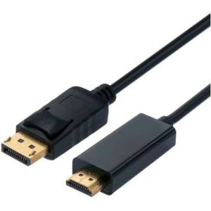 STANDARD Кабел STANDARD DisplayPort 1.2 - HDMI, 4K60Hz, M/M, 5 м, черен S3683-10 (S3683-10)