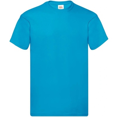 Fruit of the Loom pánské tričko Original T Azure blue