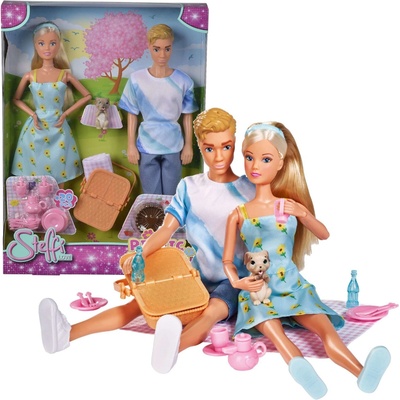 Simba Steffi Love Steffi a Kevin na pikniku 20-dielna sada bábik