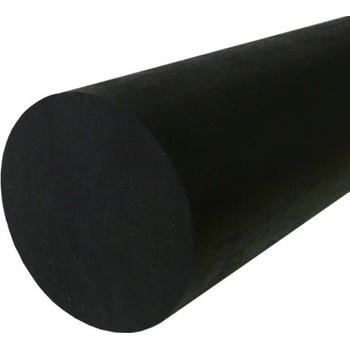 Silon tyč 40 mm černý PA6