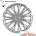 Versaco Тасове за джанти 14'' Versaco Spark Silver (56212)