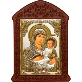 Богородица с младенец с mdf дърворезба (is31217-o)