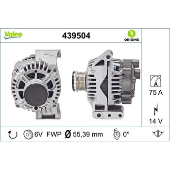 generátor VALEO 439504