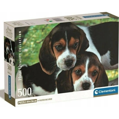 Clementoni High Quality Collection Close Together Пъзел 500 броя Животни (35536 CLEMENTONI) (35536 CLEMENTONI)