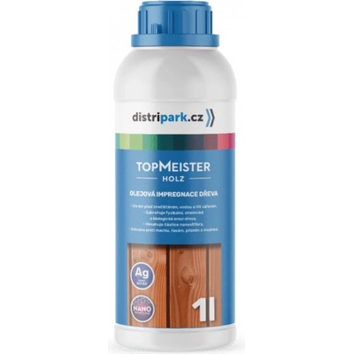 TopMeister Holz - olejová impregnacena dřevo s nanostříbrem 1 l – Zboží Dáma