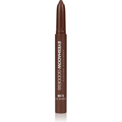 Gabriella Salvete Eyeshadow Goddess krémové očné tiene v ceruzke Matte 02 Tawny 1,3 g