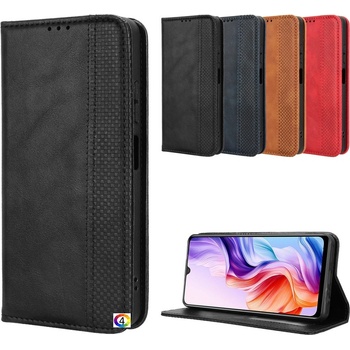 ZTE Blade A76 5G Retro-skin Magnetic Кожен Калъф и Протектор