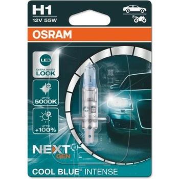 Image 1 of OSRAM COOL BLUE INTENSE (NEXT GEN) H1 55W 12V (64150CBN-01B)