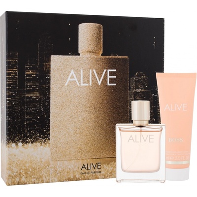Hugo Boss Boss Alive EDP 50 ml + telové mlieko 75 ml darčeková sada