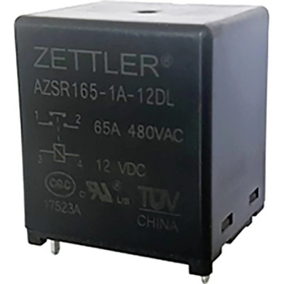 Zettler Electronics Zettler electronics, AZSR165-1A-12DL relé do DPS, monostabilní, 1 cívka, 690 V/AC, 80 A, 1 ks