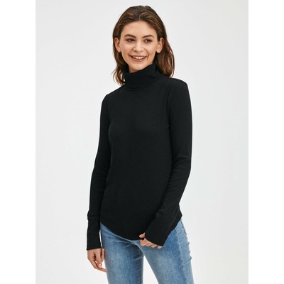 GAP Тениска с коланче GAP GAP | Cheren | ЖЕНИ | M