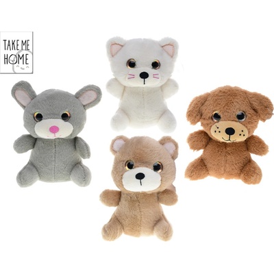 Mikro trading Take Me Home Zvířátko sedící 15 cm