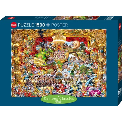 HEYE Cartoon Classics Chaotická opera 1500 dílků