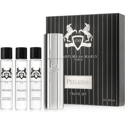 Parfums de Marly Pegasus подаръчен комплект: EDP 3 x 10 мл + кутия за парфюм за мъже