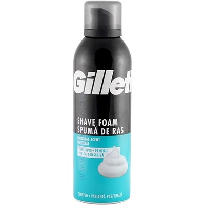 Пяна за бръснене Gillette sensitive 200мл (164)