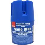  Sano blue - твърд препарат за тоалетно казанче, ароматизиращ и почистващ блок