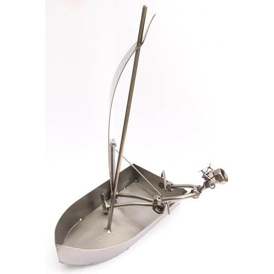 Kovová figurka Plachetnice 32 cm