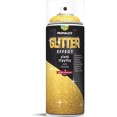 Primalex lak v spreji Glitter Effect 400 ml zlatý