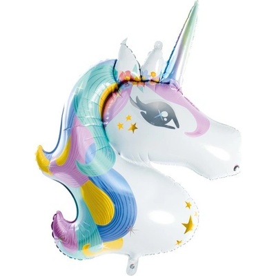Party Deco Фолиев Балон Еднорог, 73х90см