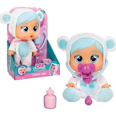 TM Toys Bábika Cry Babies Care Kristal