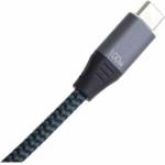 PremiumCord USB-C charging cable, 2xUSB-C to USB-C, 100W, 1m, black