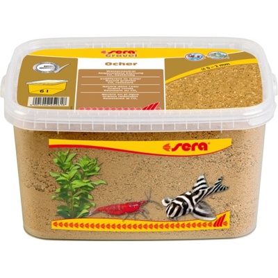 Sera Gravel Ocher 0-2 mm, 6 l