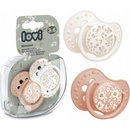 Lovi cumlík silikon dynamický Blossom Ivory 2 ks