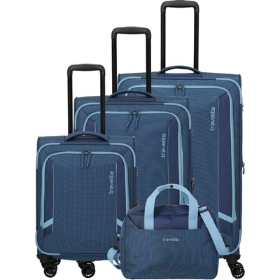 Travelite Комплект пътнически куфари Travelite Corsiica S, M, L, BB Синьо Travelite | Sin | МЪЖЕ | UNI