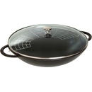 Staub wok se skleněnou poklicí 37cm