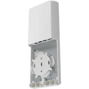 MikroTik Медия конвертор за външна употреба, IP55 защитен, SwOS, 2x10/100/1000 Mbps RJ45 порт, 1x SFP 2.5G порт FTC21 (FTC21)