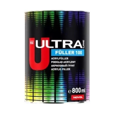 NOVOL ULTRA FULLER 100 - Grafitový podkladový plnič 5:1 800ml