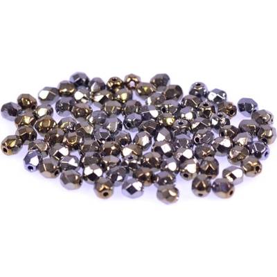 Glass beads, s.r.o. Broušené korálky - ohňovky 4 mm 23980/21415 Balení: 600ks