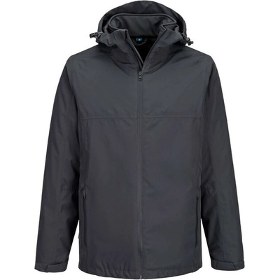 Portwest Bunda S624 Professional 3-in-1 Rain Jacket odnímatelná podšívka Šedá metal